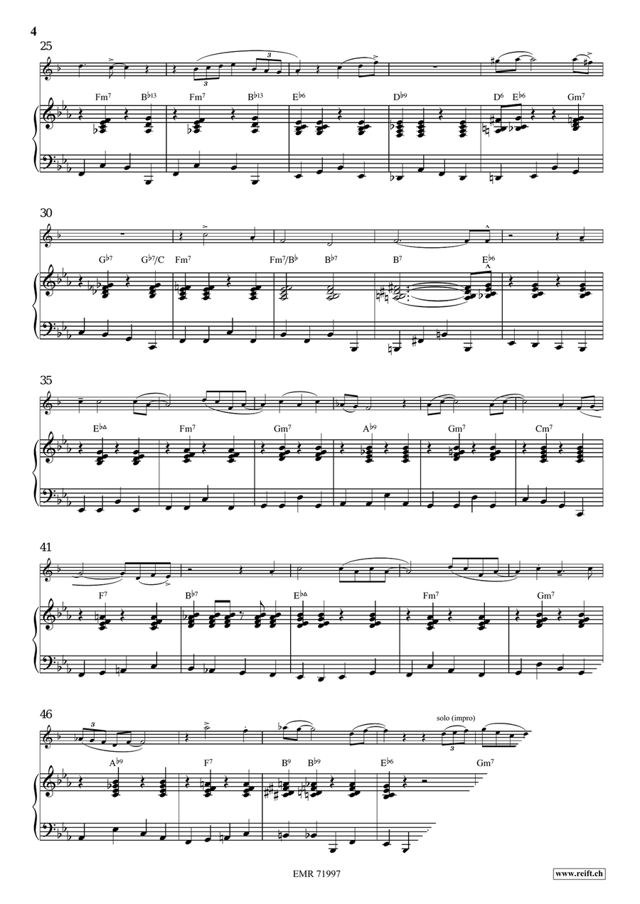 Nobody Knows The Trouble I've Seen Cornet scores gallery preview page 6