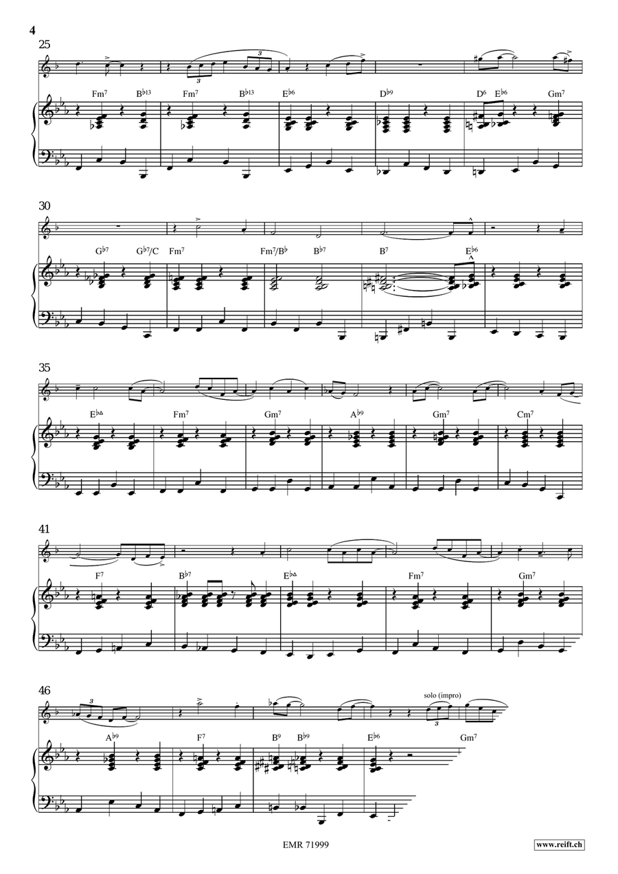 Nobody Knows The Trouble I've Seen Euphonium scores gallery preview page 6