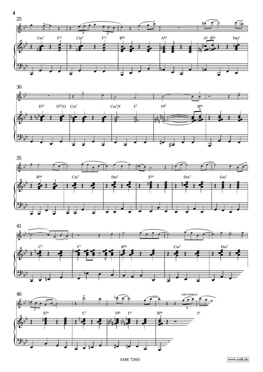 Nobody Knows The Trouble I've Seen Flute Solo scores gallery preview page 6