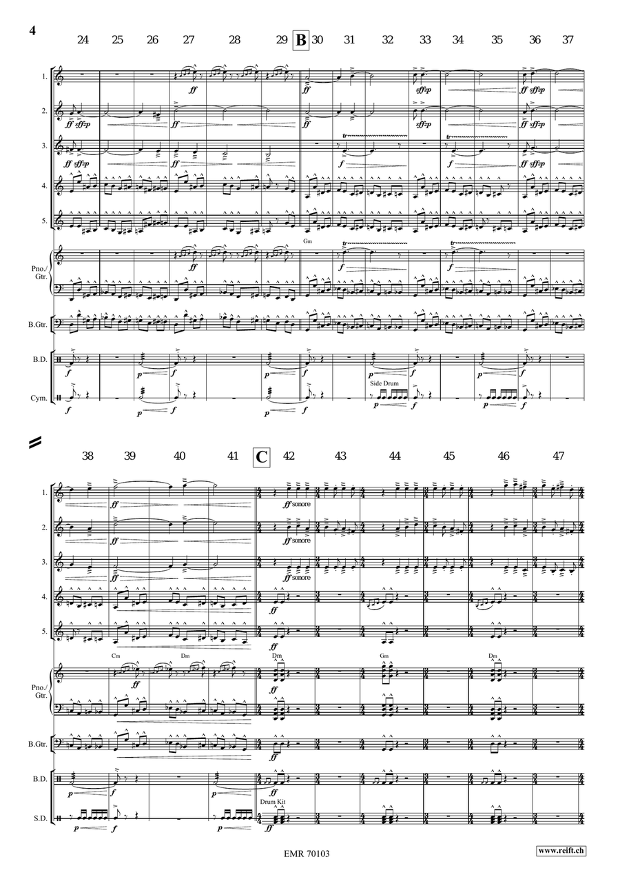 Prophetia Prophetia Cornet scores gallery preview page 5