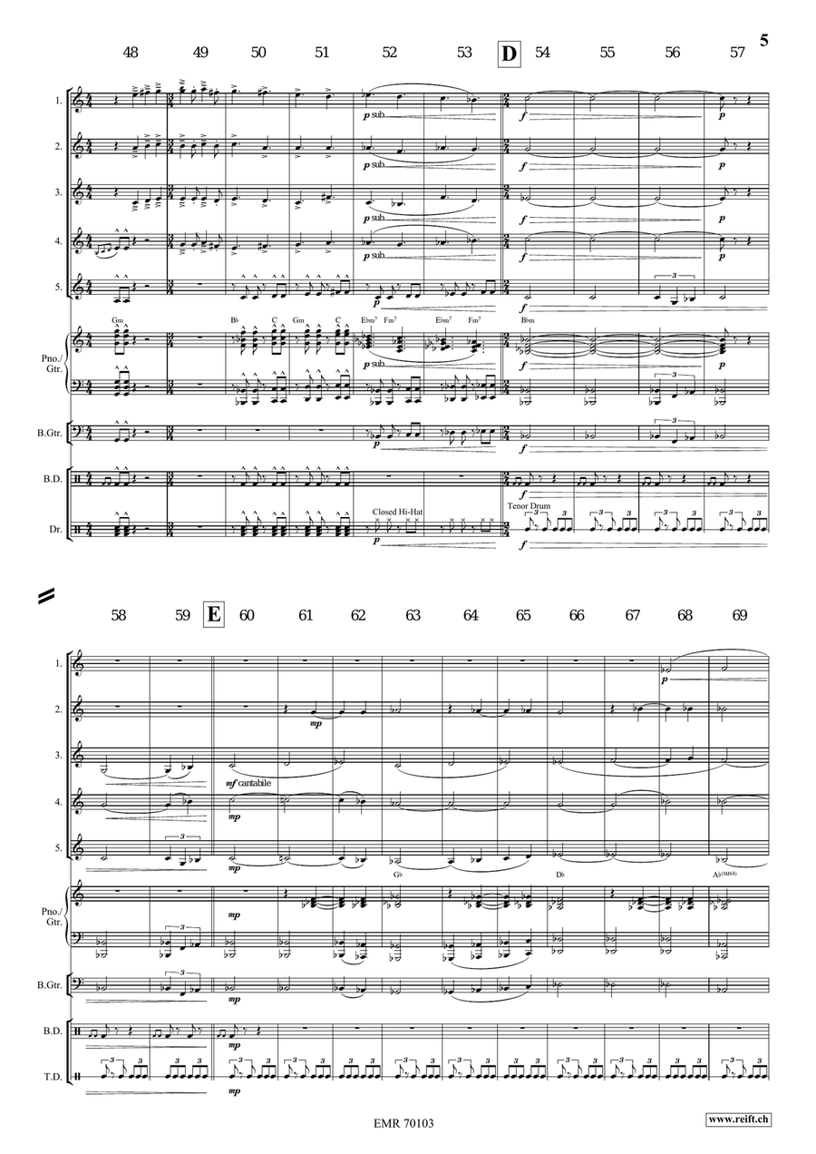 Prophetia Prophetia Cornet scores gallery preview page 6