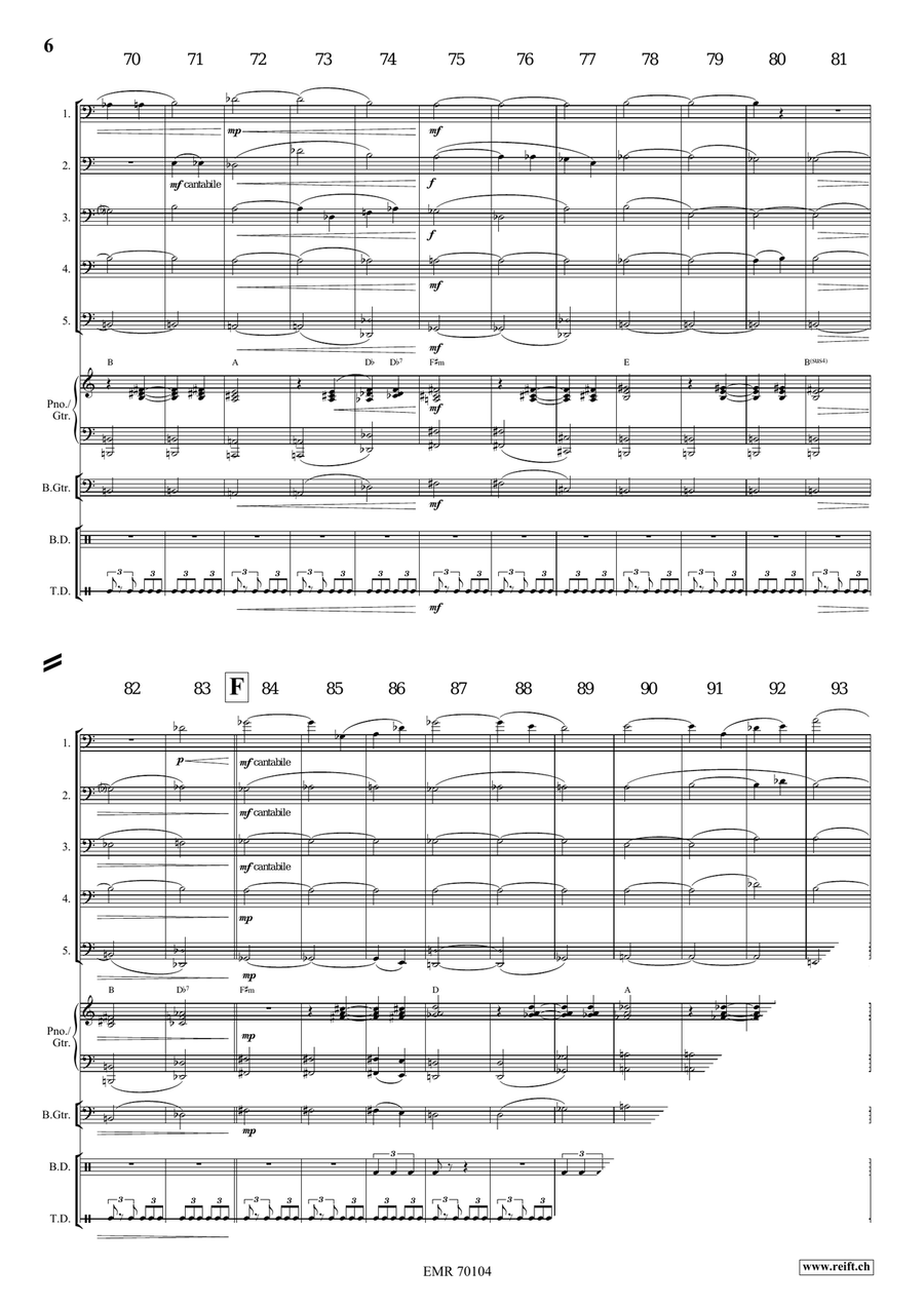 Prophetia Prophetia Trombone scores gallery preview page 7