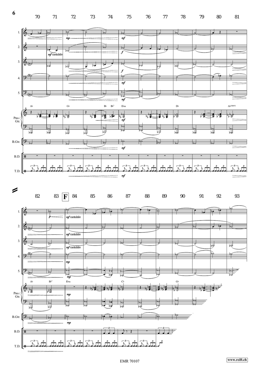 Prophetia Prophetia Woodwind Quintet scores gallery preview page 7
