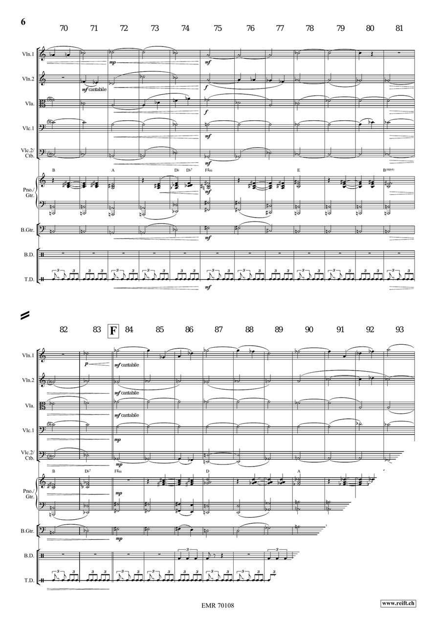 Prophetia Prophetia String Orchestra scores gallery preview page 7
