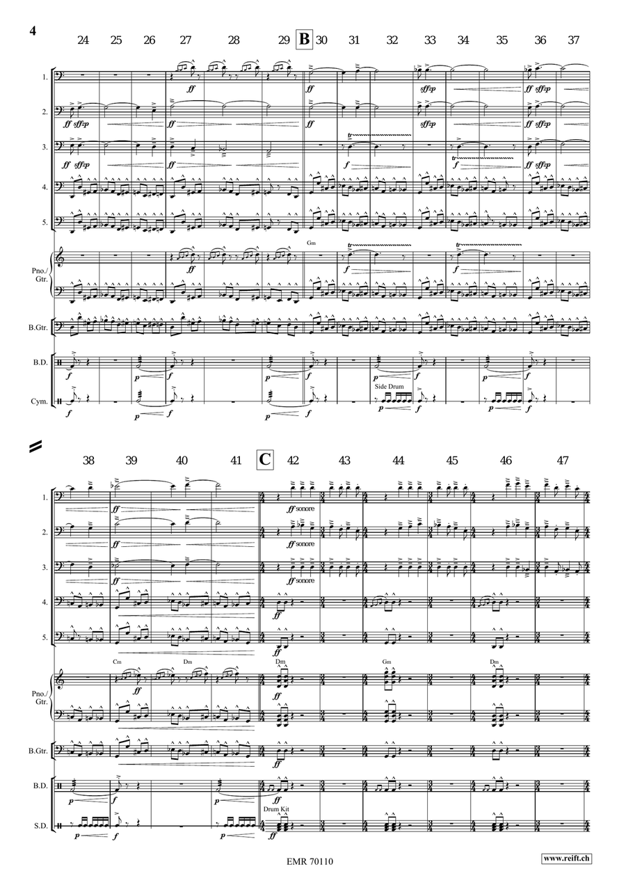 Prophetia Prophetia Bassoon scores gallery preview page 5