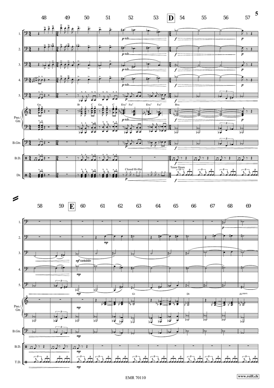 Prophetia Prophetia Bassoon scores gallery preview page 6