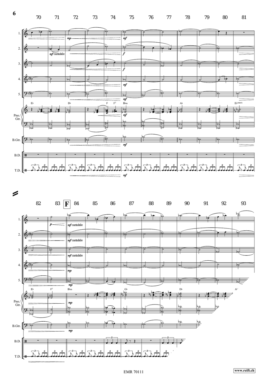 Prophetia Prophetia Woodwind Quintet scores gallery preview page 7