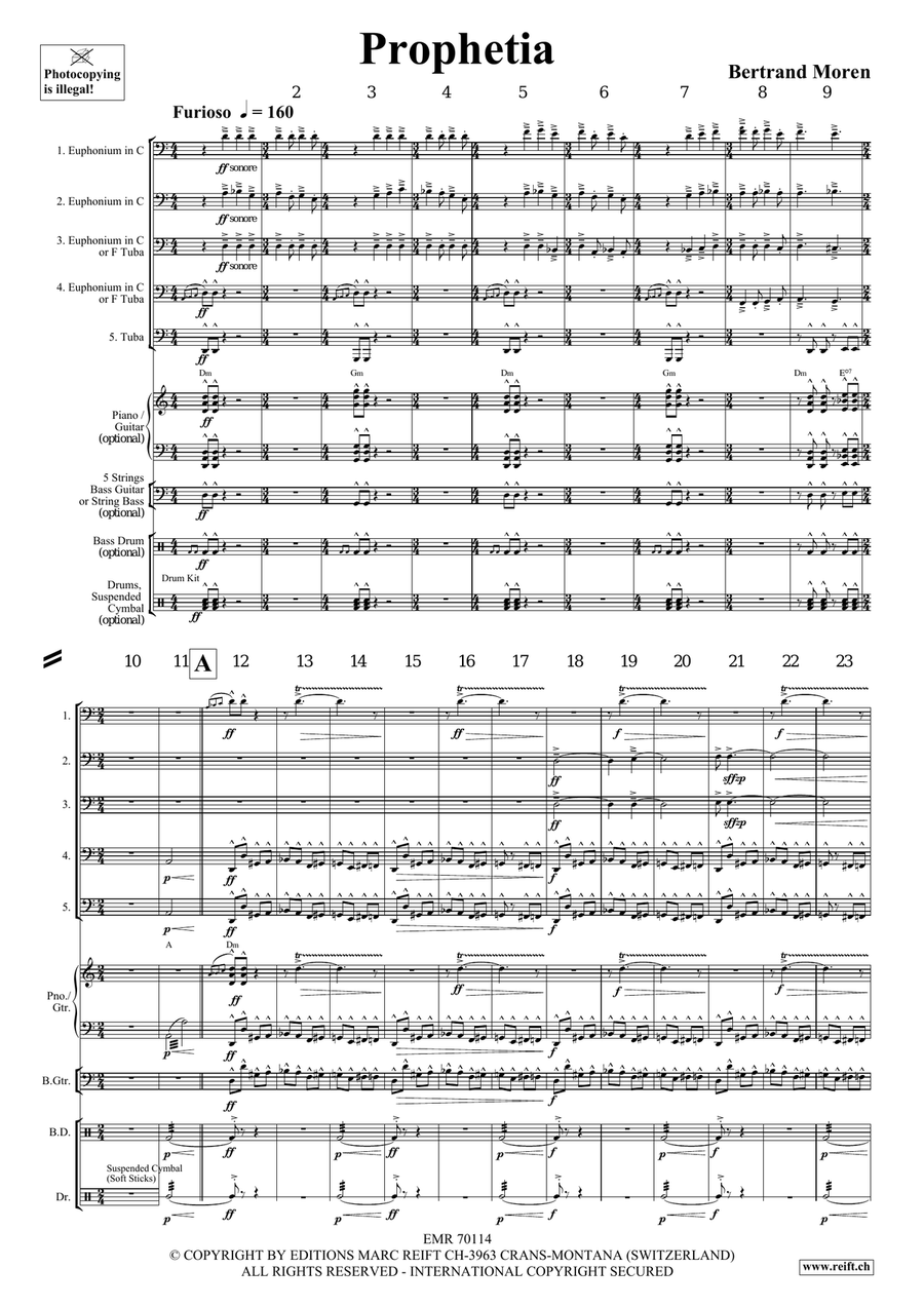 Prophetia Prophetia Tuba scores gallery preview page 4