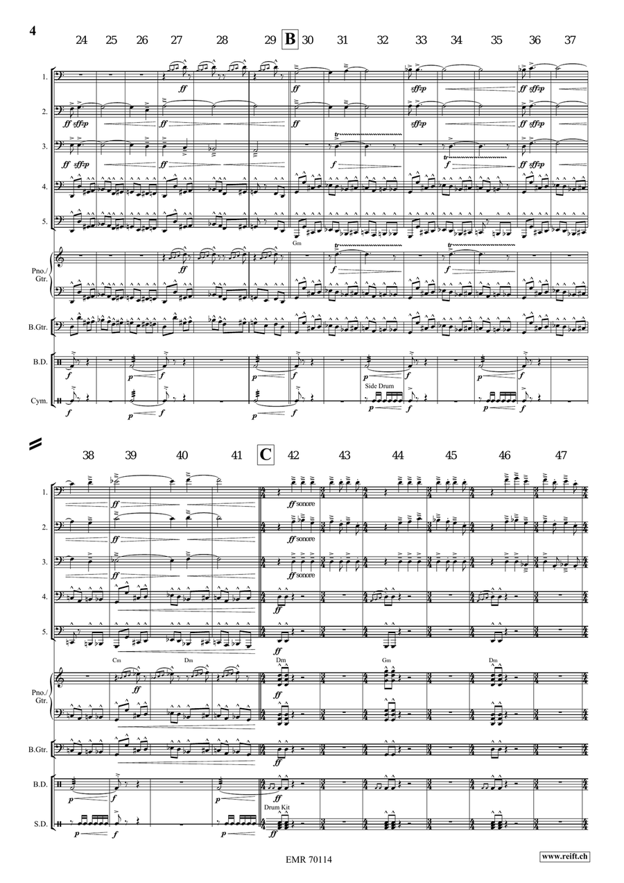 Prophetia Prophetia Tuba scores gallery preview page 5