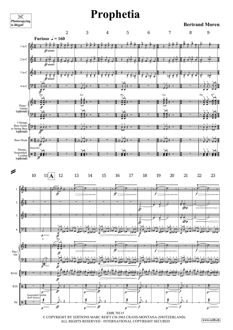 Prophetia Prophetia Score scores gallery preview page 4