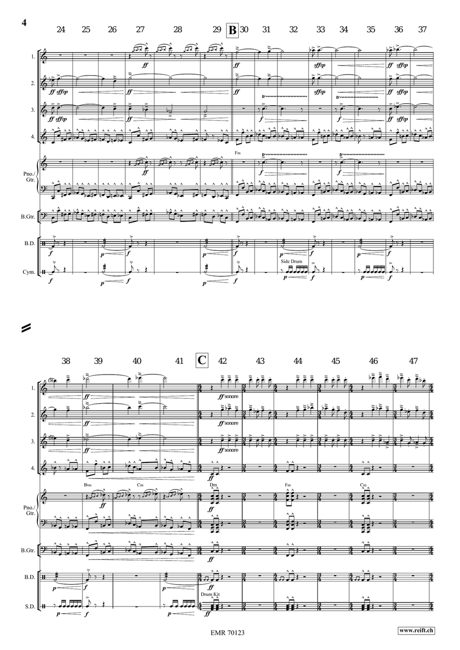 Prophetia Prophetia Flute Quartet scores gallery preview page 5