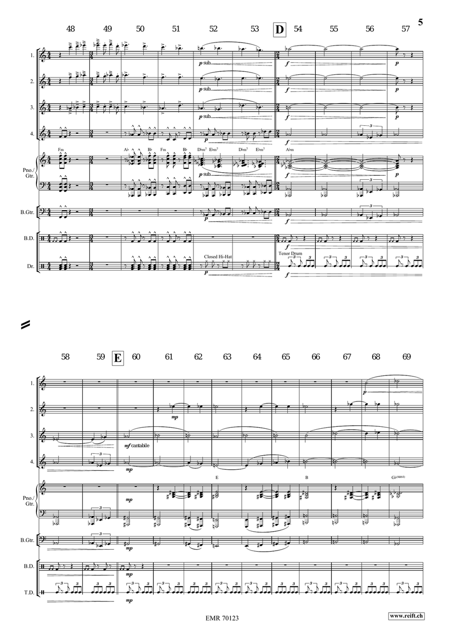Prophetia Prophetia Flute Quartet scores gallery preview page 6