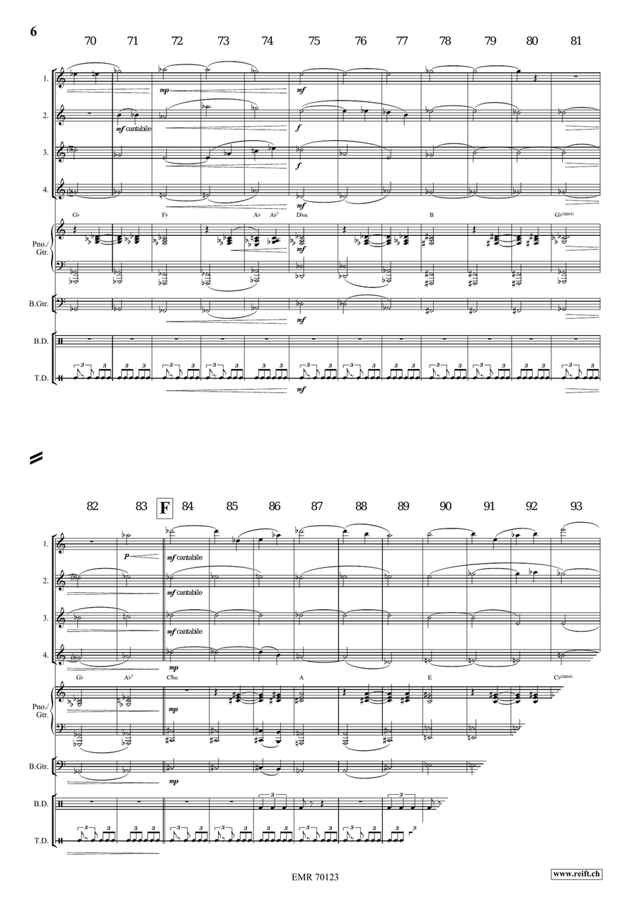 Prophetia Prophetia Flute Quartet scores gallery preview page 7