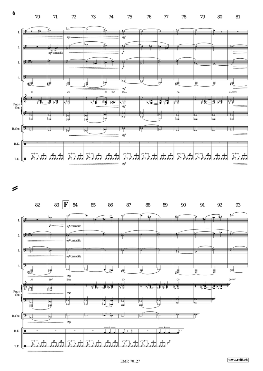 Prophetia Prophetia Tuba Quartet scores gallery preview page 7
