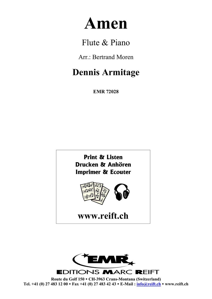 Amen Amen Flute Solo scores gallery preview page 2