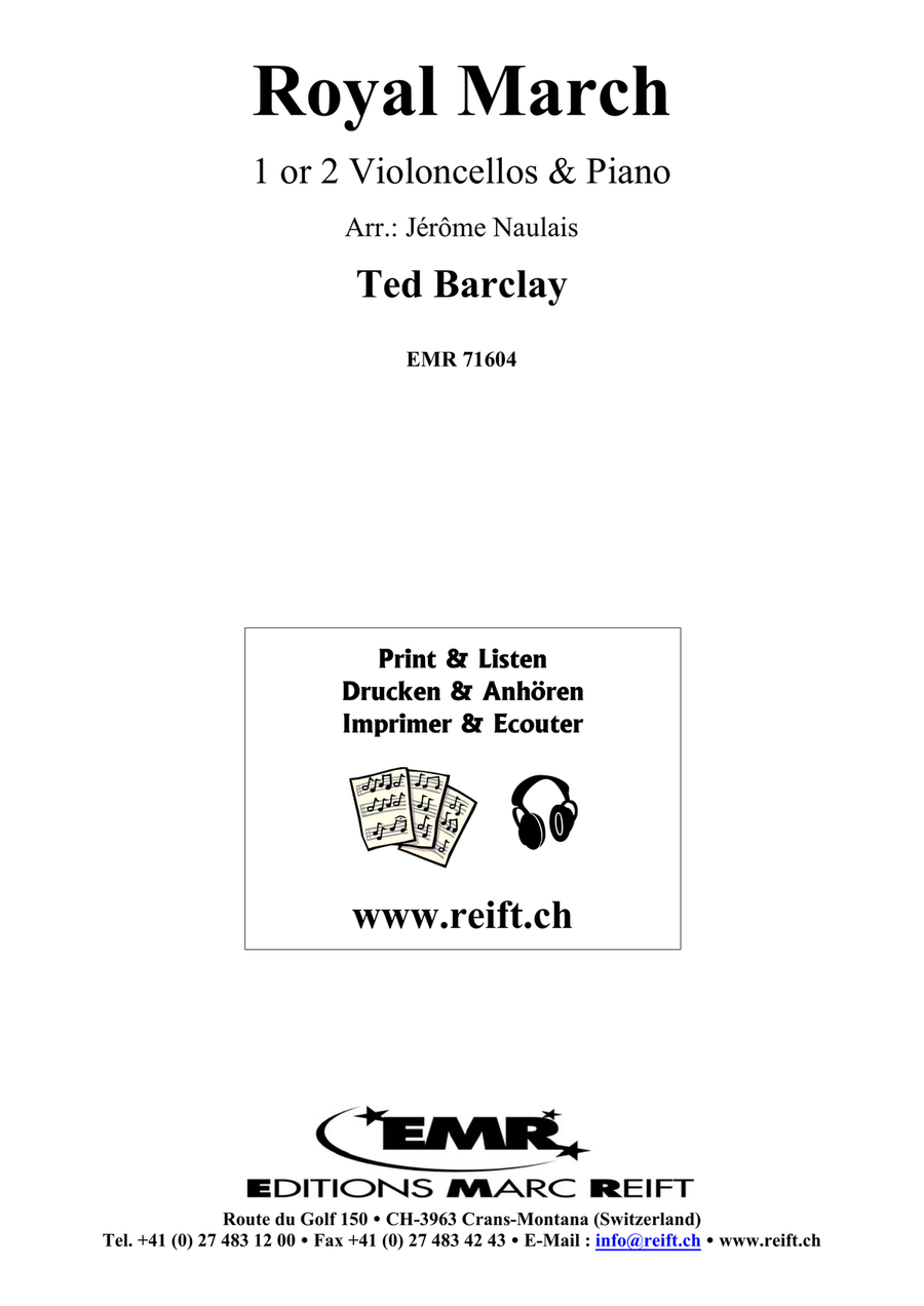 Royal March Royal March Cello scores gallery preview page 2
