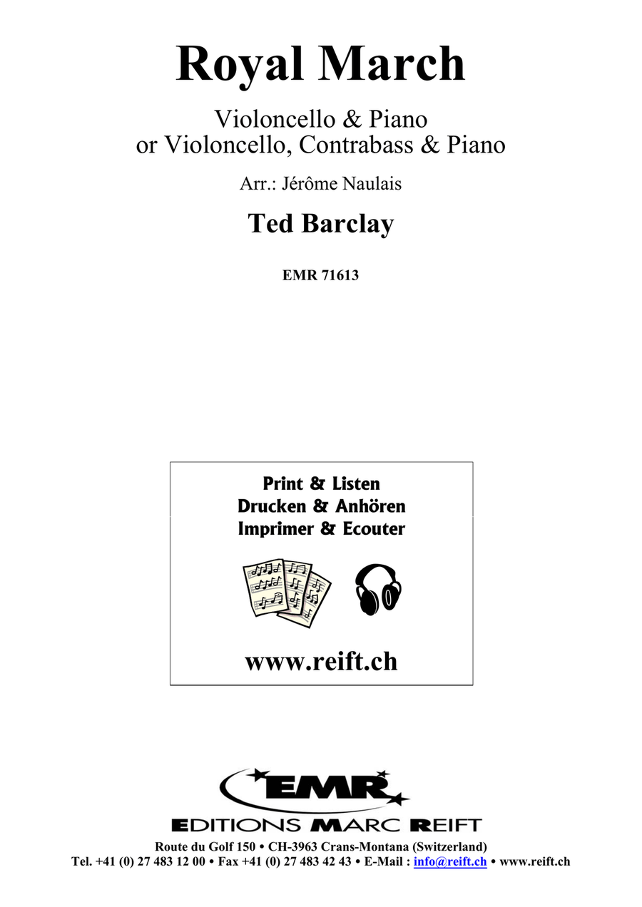 Royal March Royal March Double Bass scores gallery preview page 2