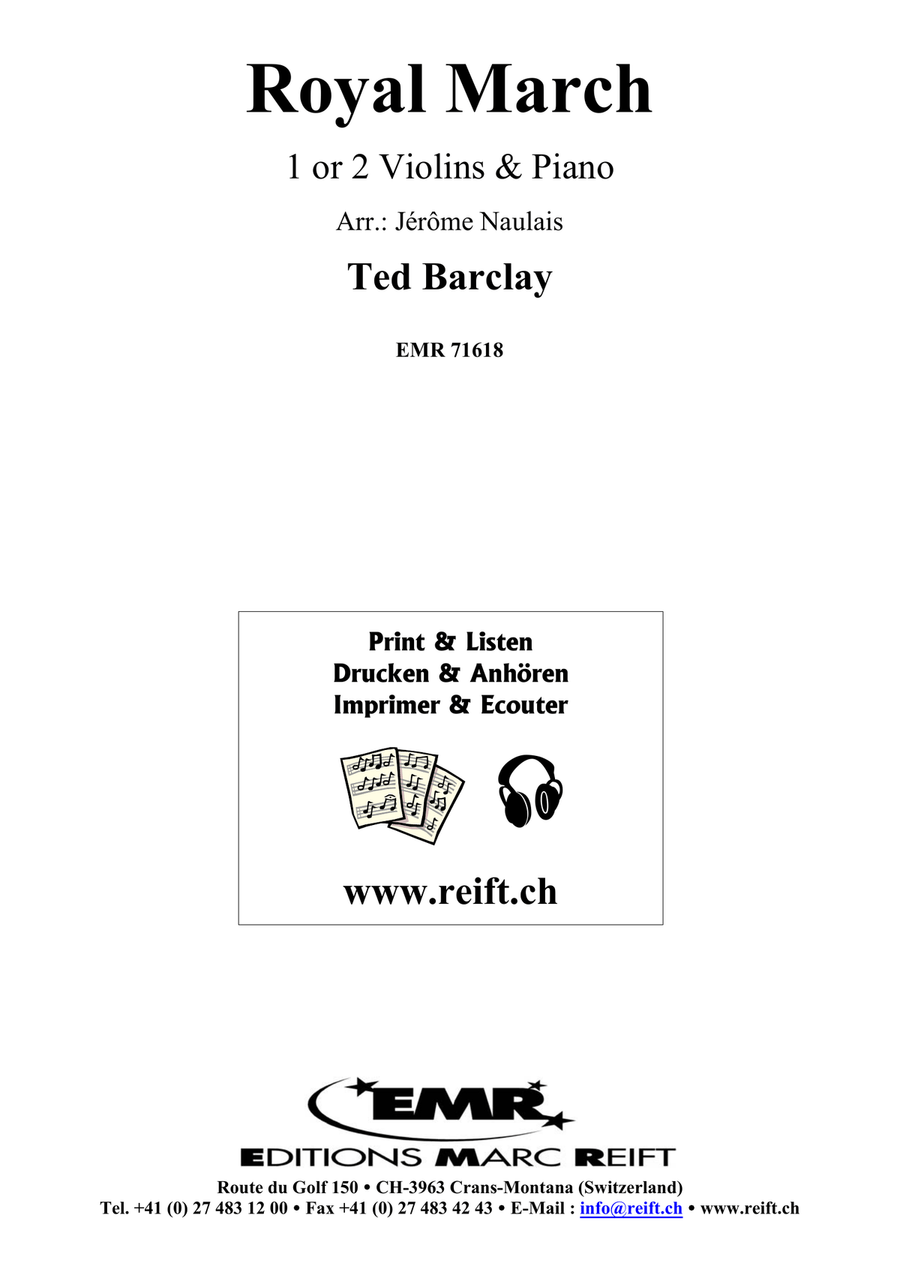 Royal March Royal March Violin scores gallery preview page 2