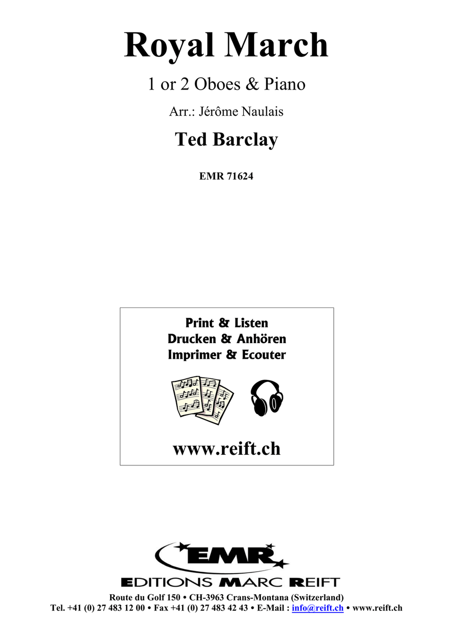 Royal March Royal March Piano Accompaniment scores gallery preview page 2