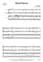 Royal March Bass Clarinet scores gallery preview page 4