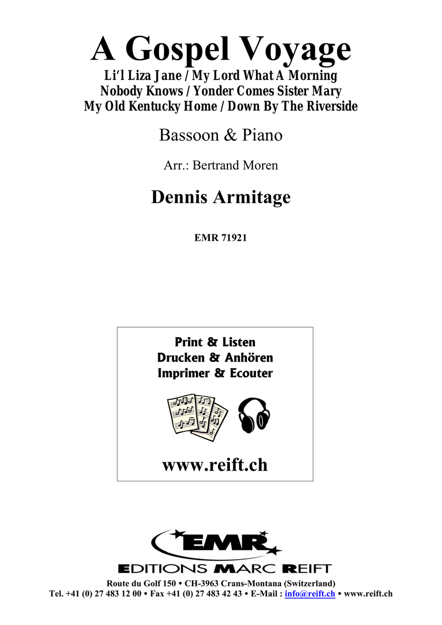 A Gospel Voyage A Gospel Voyage Bassoon Solo scores gallery preview page 2
