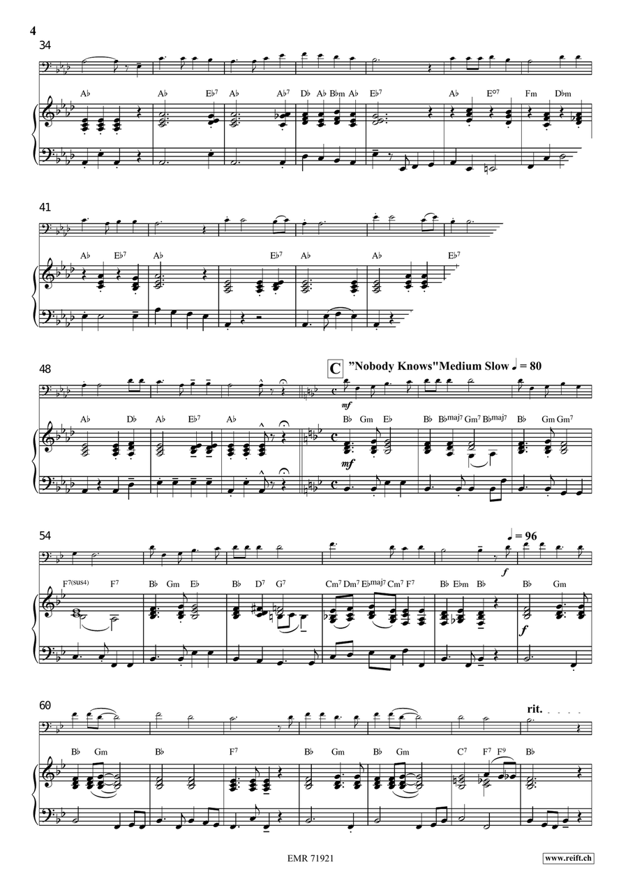 A Gospel Voyage A Gospel Voyage Bassoon Solo scores gallery preview page 6