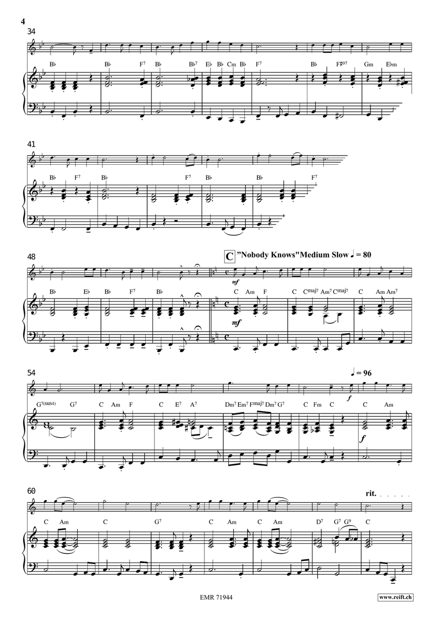 A Gospel Voyage A Gospel Voyage Piano Accompaniment scores gallery preview page 6