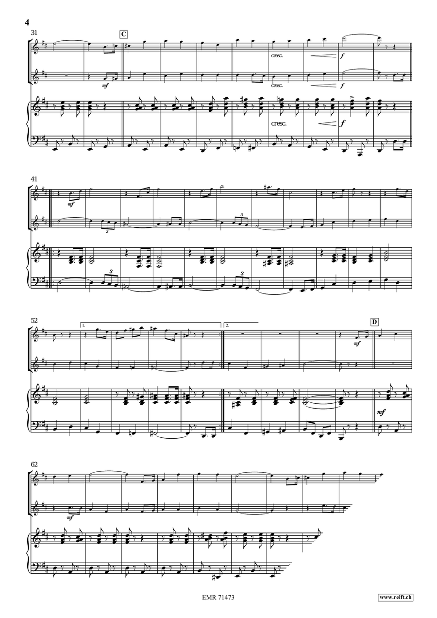 Westminster March Westminster March Alto Recorder scores gallery preview page 4