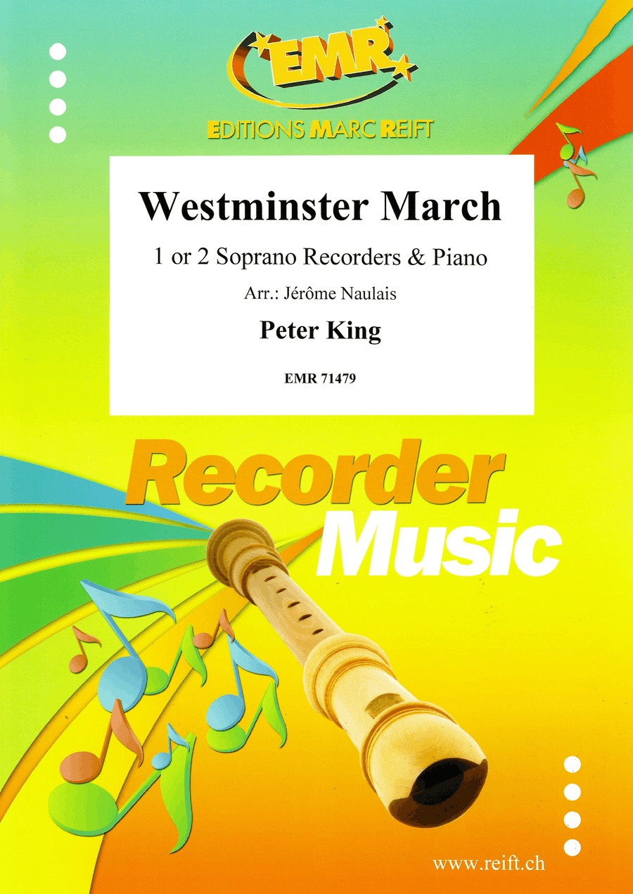 Westminster March Westminster March Soprano Recorder scores gallery preview page 1