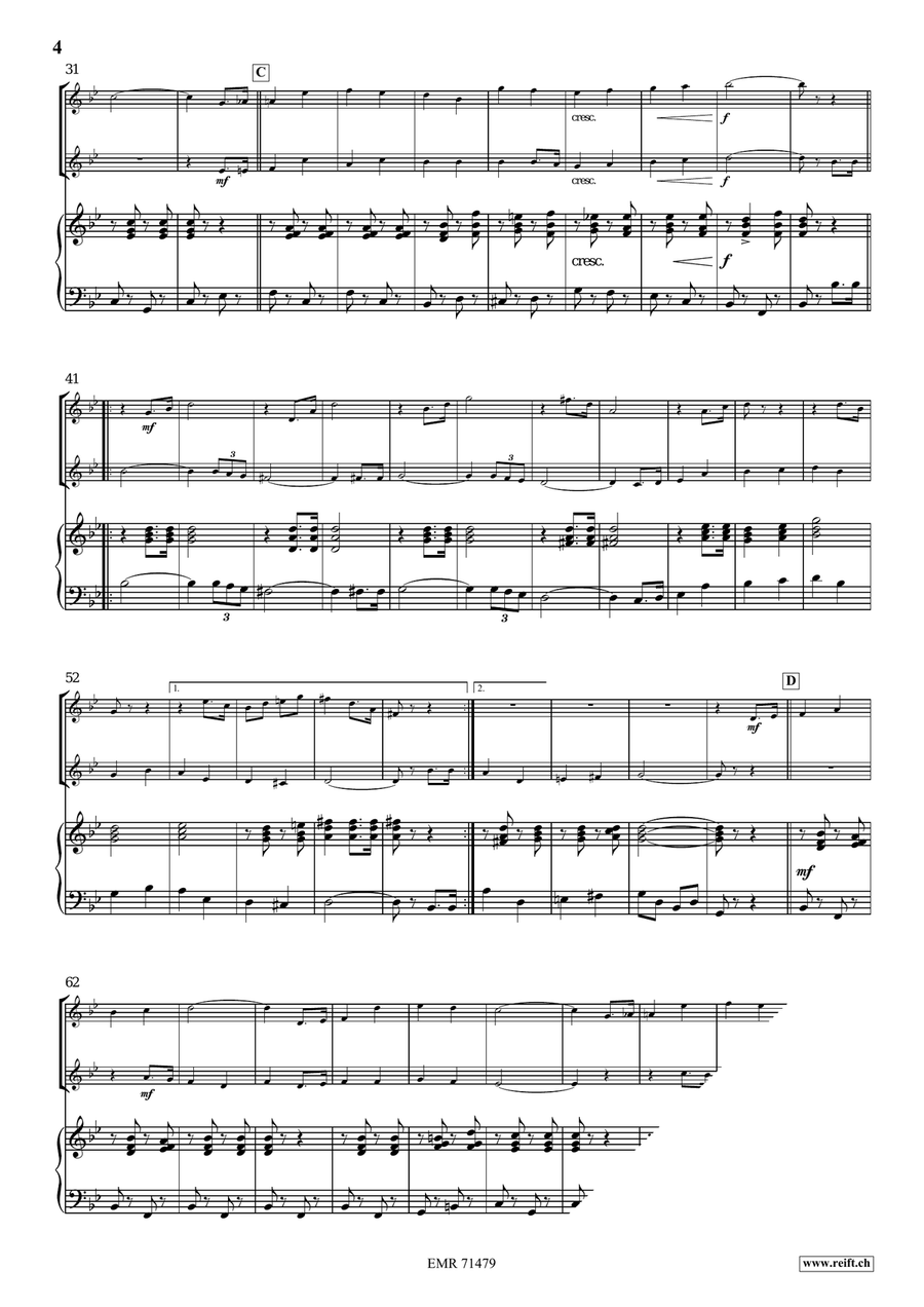 Westminster March Westminster March Soprano Recorder scores gallery preview page 4