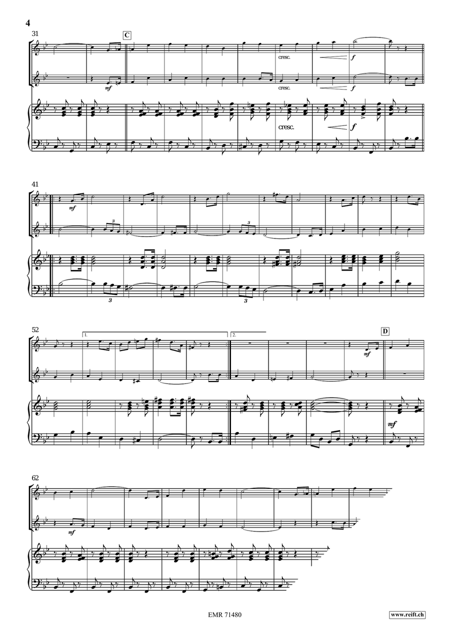 Westminster March Westminster March Tenor Recorder scores gallery preview page 4