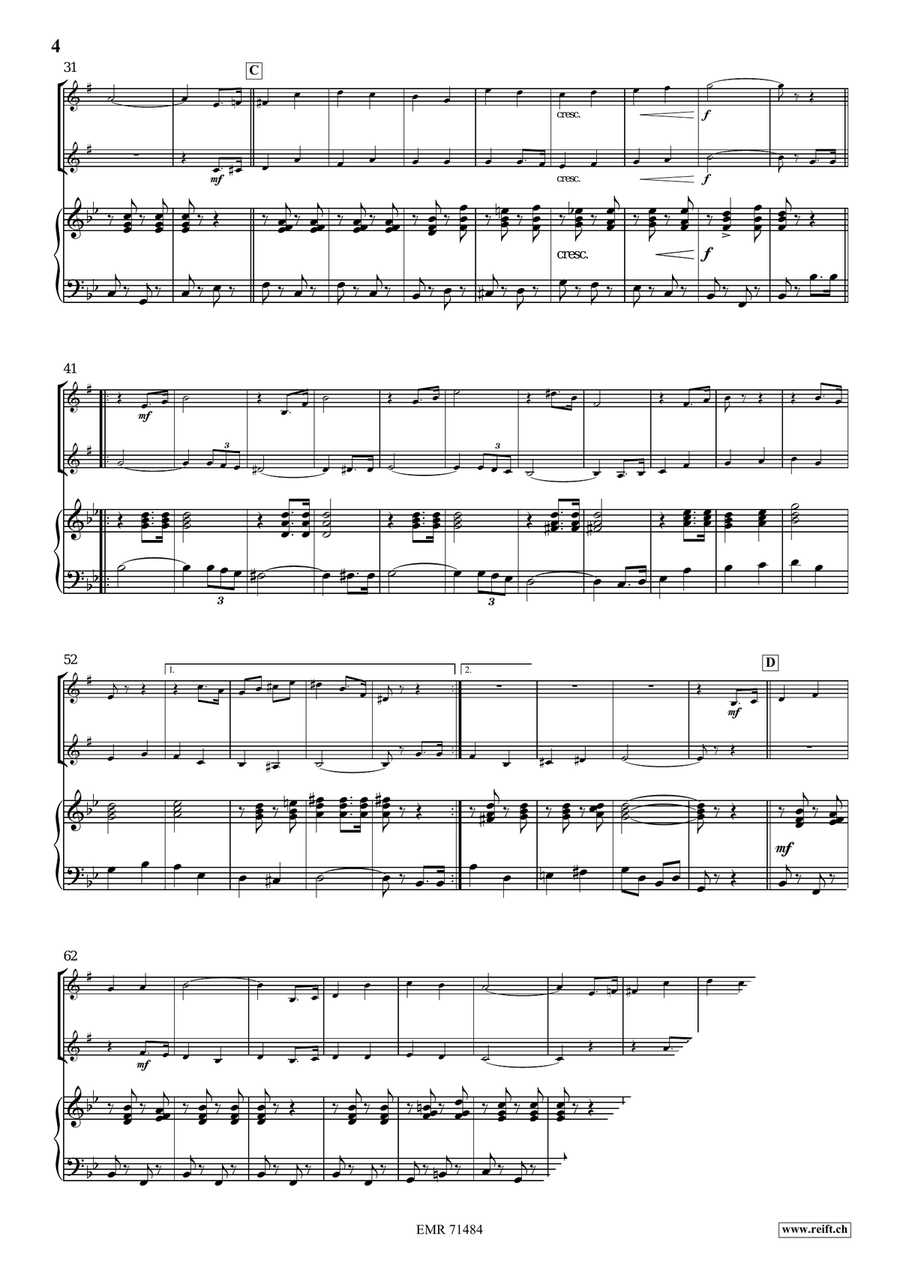 Westminster March Westminster March Horn scores gallery preview page 4