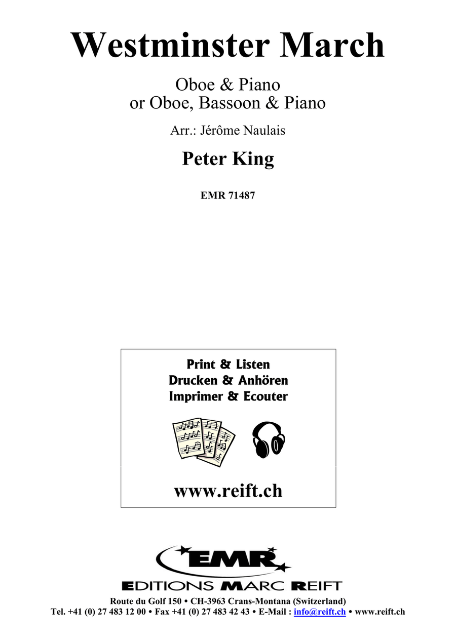 Westminster March Westminster March Bassoon scores gallery preview page 2