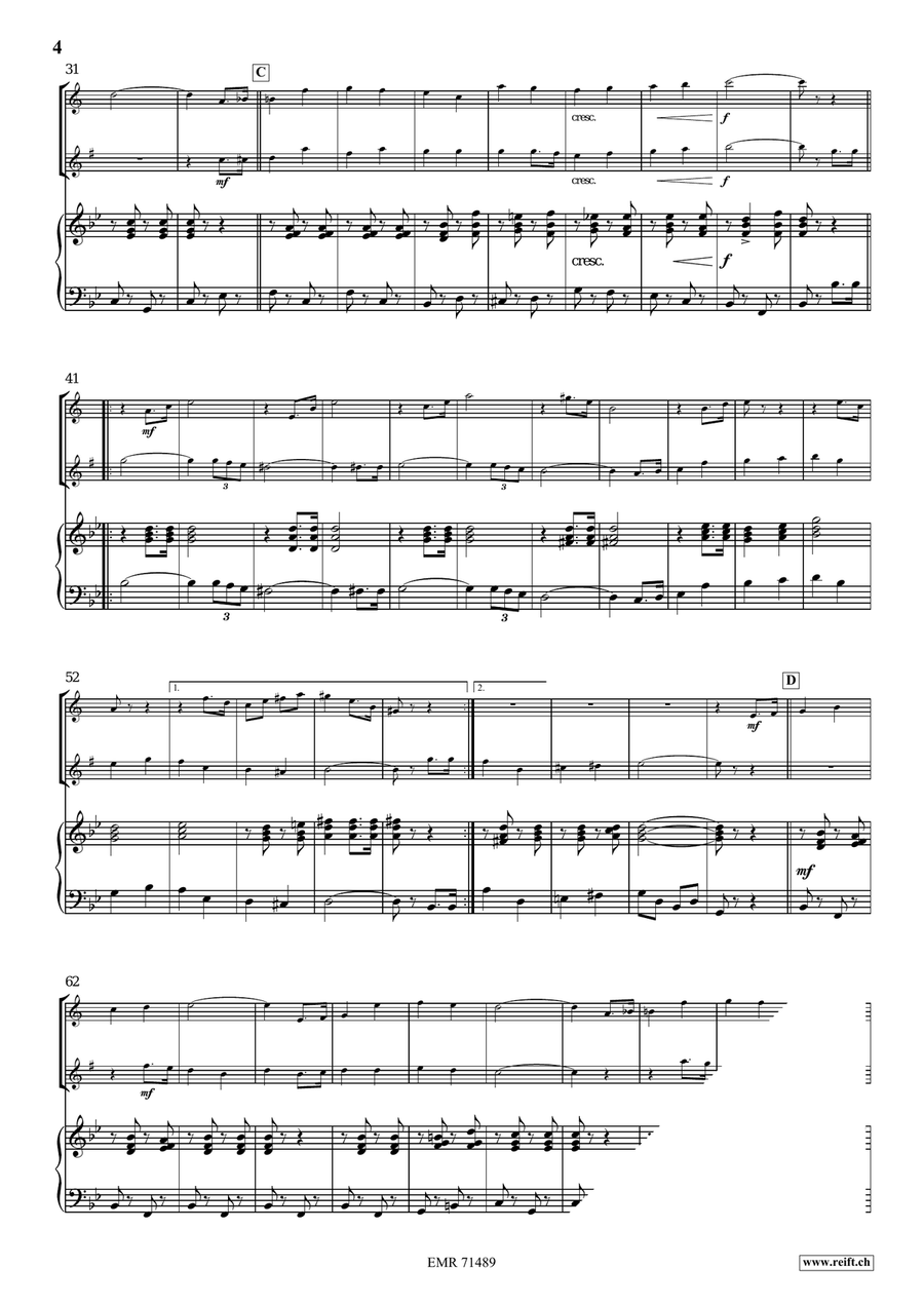 Westminster March Westminster March Soprano Saxophone scores gallery preview page 4