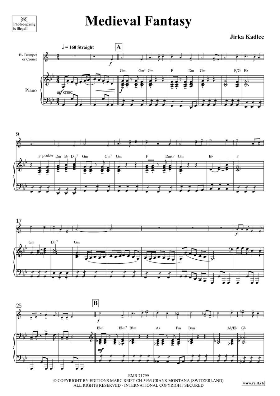 Medieval Fantasy Medieval Fantasy Cornet scores gallery preview page 6