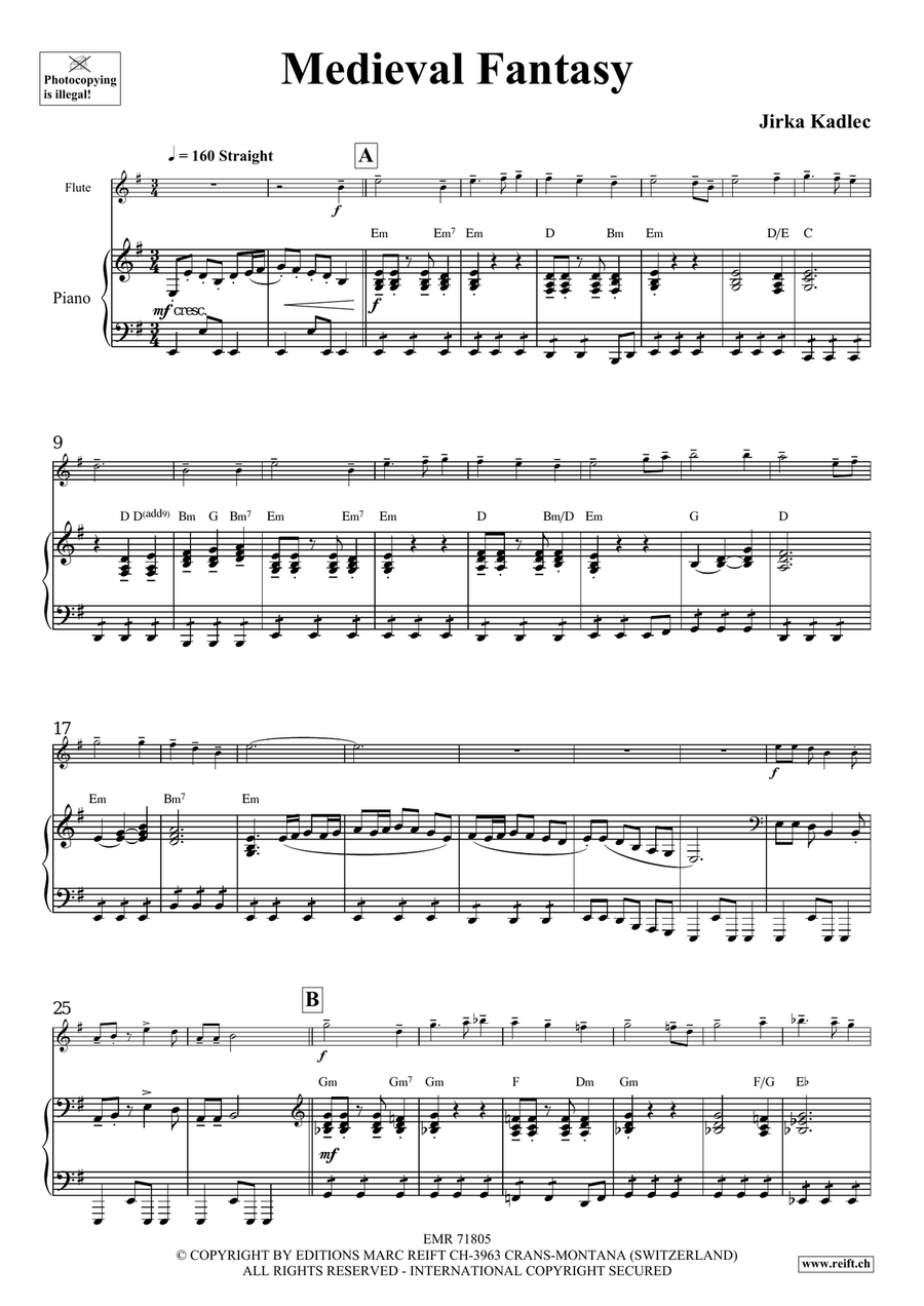 Medieval Fantasy Medieval Fantasy Flute Solo scores gallery preview page 6
