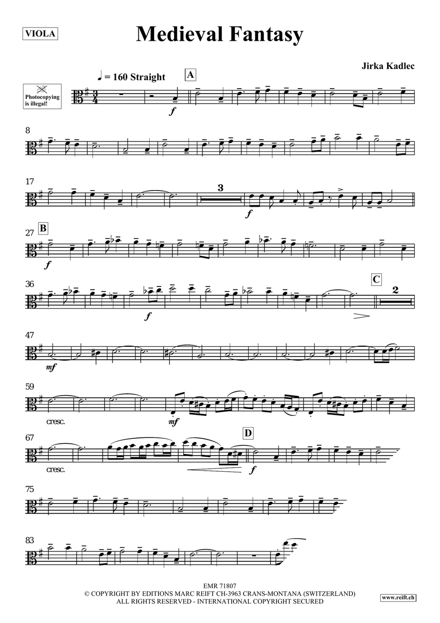 Medieval Fantasy Medieval Fantasy Piano Accompaniment scores gallery preview page 5