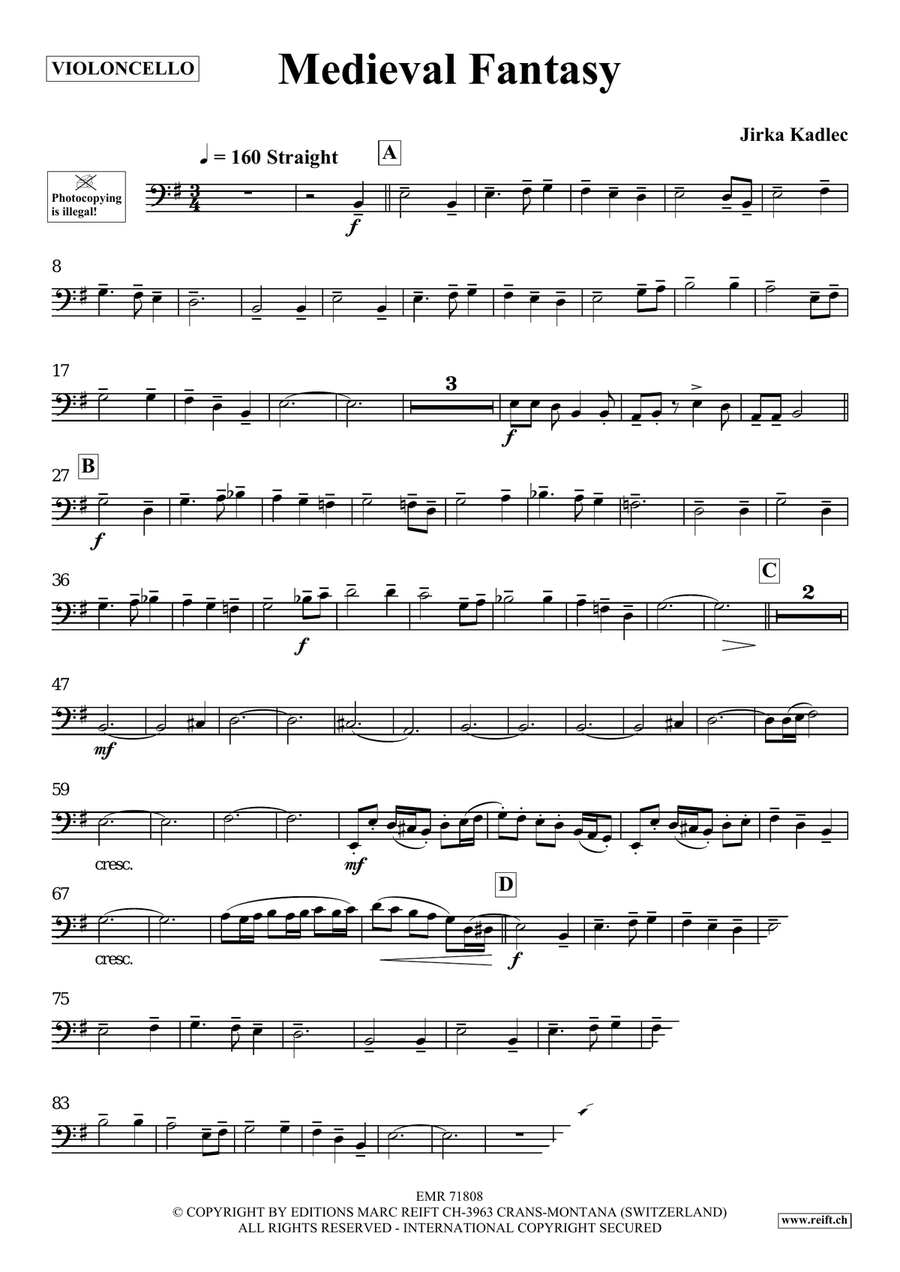 Medieval Fantasy Medieval Fantasy Piano Accompaniment scores gallery preview page 5
