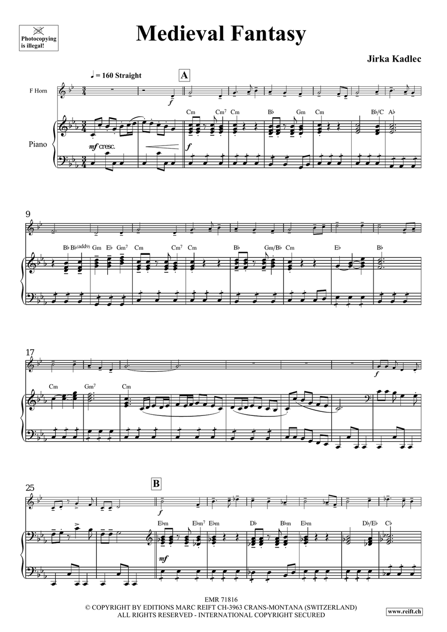 Medieval Fantasy Medieval Fantasy Horn scores gallery preview page 6