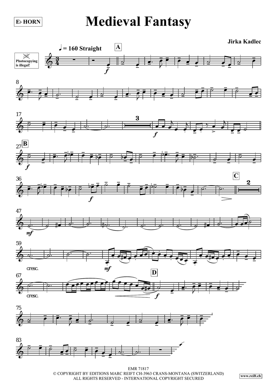 Medieval Fantasy Medieval Fantasy Horn scores gallery preview page 5
