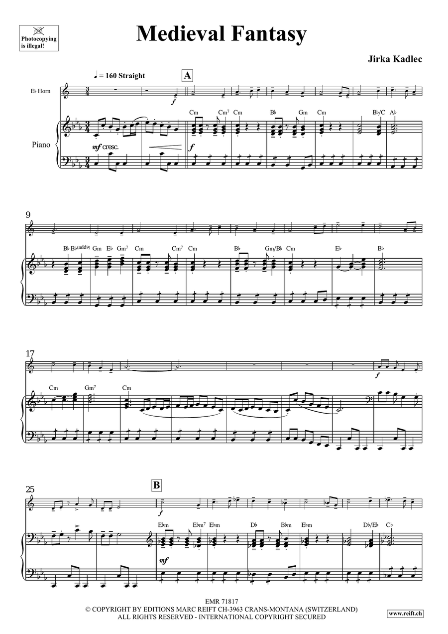 Medieval Fantasy Medieval Fantasy Horn scores gallery preview page 6