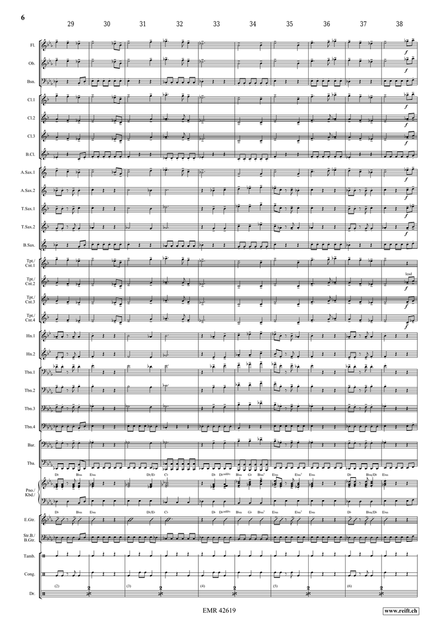 Medieval Fantasy Concert Band scores gallery preview page 8
