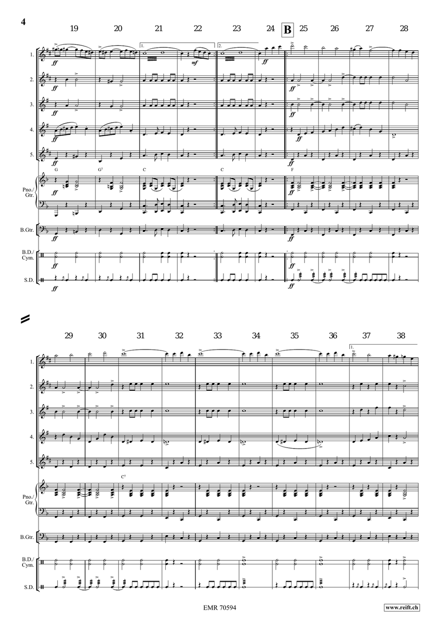 Colossus Of Columbia Colossus Of Columbia Saxophone Quintet scores gallery preview page 4