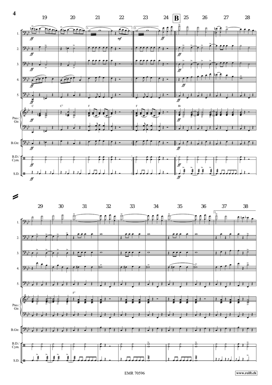 Colossus Of Columbia Colossus Of Columbia Trombone scores gallery preview page 4