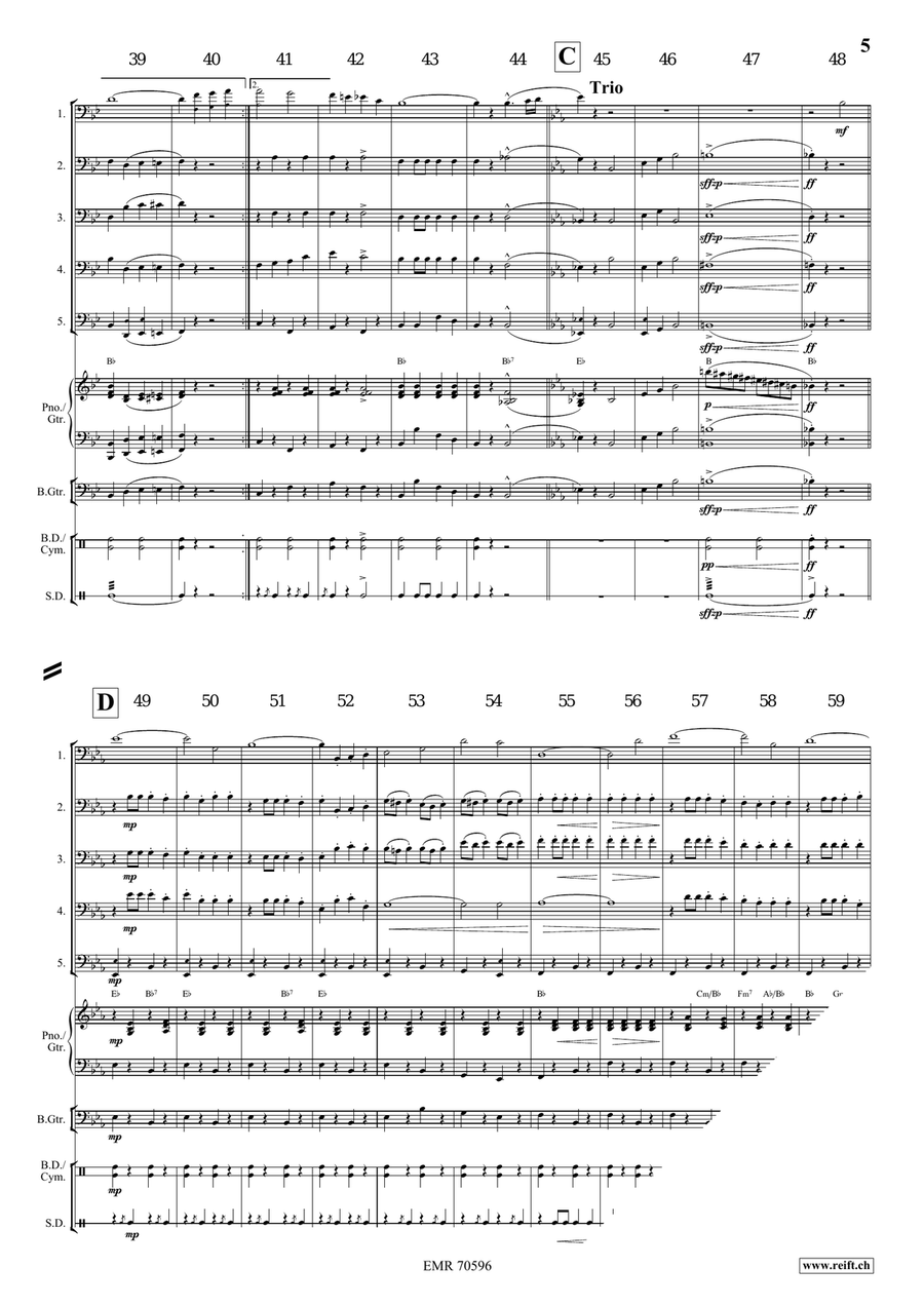 Colossus Of Columbia Colossus Of Columbia Trombone scores gallery preview page 5