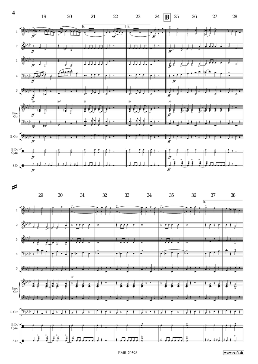 Colossus Of Columbia Colossus Of Columbia Brass Quintet scores gallery preview page 4