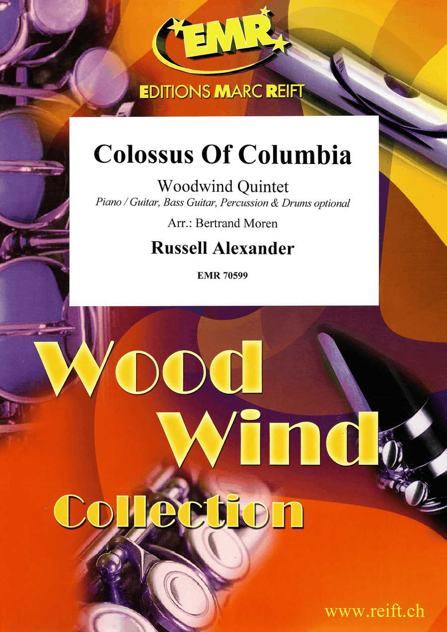 Colossus Of Columbia Colossus Of Columbia Woodwind Quintet scores gallery preview page 1