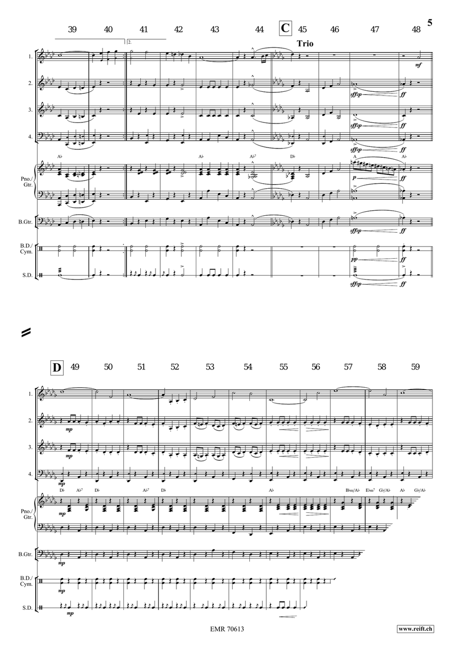 Colossus Of Columbia Colossus Of Columbia Brass Quartet scores gallery preview page 5