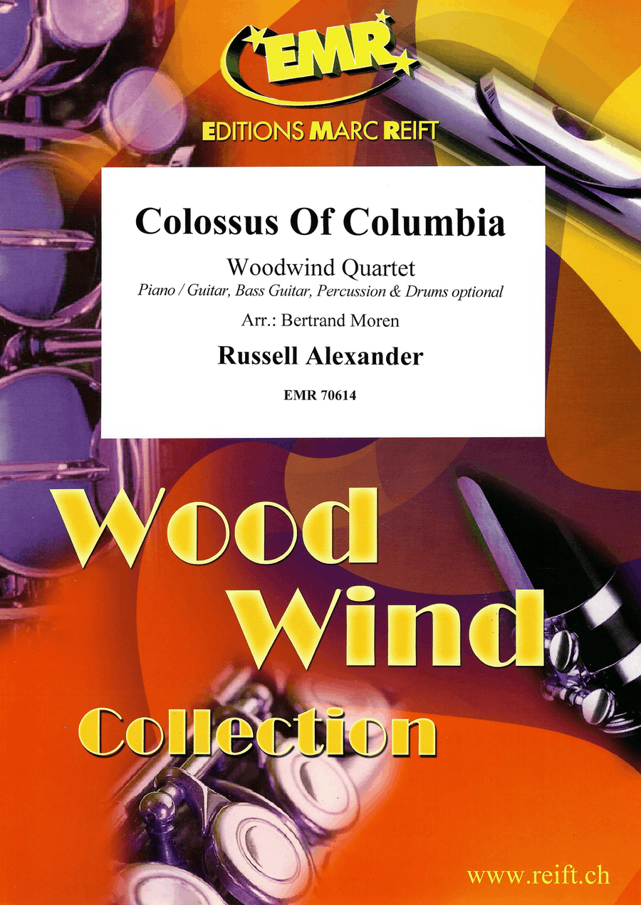 Colossus Of Columbia Colossus Of Columbia Woodwind Quartet scores gallery preview page 1