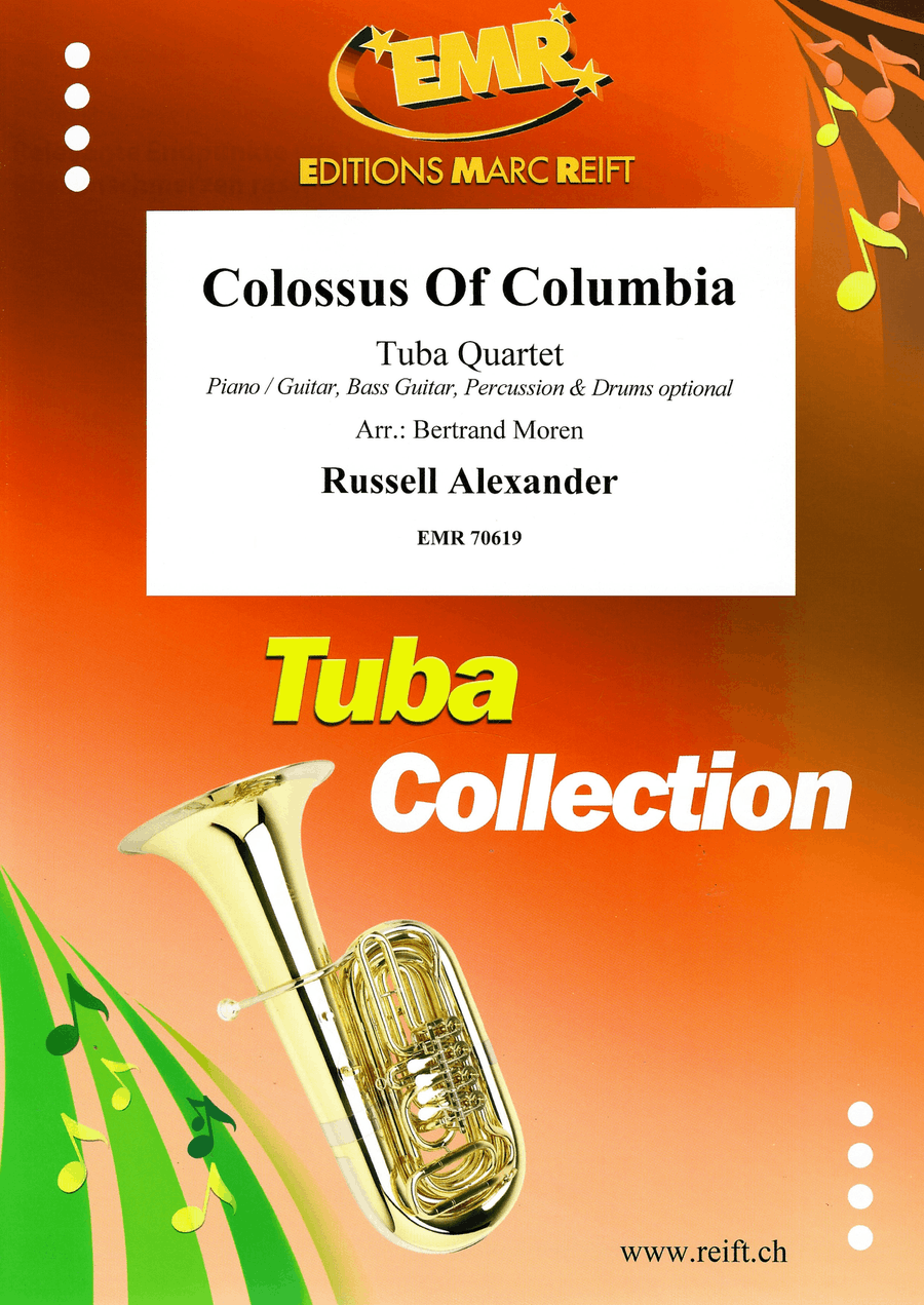 Colossus Of Columbia Colossus Of Columbia Tuba Quartet scores gallery preview page 1